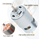775 Motor DC 12V-24V 150W/288W Double Ball Bearing Spindle Motor 12000RPM DC Motor Large Torque High Power Low Noise Motor - Image 4