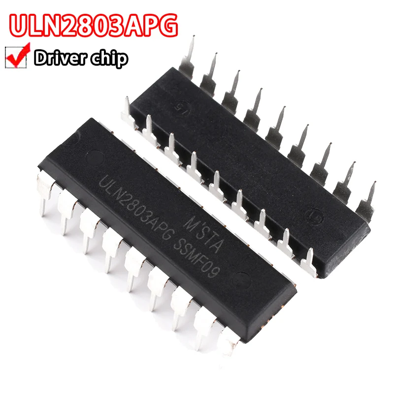 kf-Sd0927e0256dd4749aa251abc9b9185f4r-10PCS-The-ULN2803APG-driver-chip-is-directly-inserted-into-the-DIP18-ULN2803.webp ULN2803APG driver chip is directly inserted into the DIP18 ULN2803 - Image 1