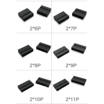 2.54mm Dupont Double Row Plastic Shell 2x2P/2x3/2x4//2x6-2x20P Dupont Connector/Cable Case /Plug Jump Wire Housing - Image 3