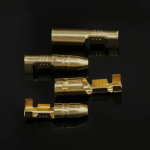 4.0 bullet Crimp terminal car electrical wire connector diameter 4mmFemale + Male + Case Cold press terminal - Image 2