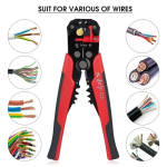 3 in 1 Wire Stripper Self Adjustable Automatic Cable Wire Stripper Crimping Plier Crimper Terminal Cutter Hand Tool - Image 3