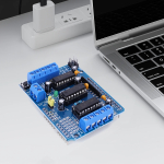 L293D DC Motor Drive Shield Stepper 4.5-36V 4CH Motor Driver Shield Module for Arduino Raspberry Pi DIY Experiments - Image 2