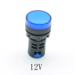 12V 24V 110V 220V 22mm Panel Mount LED Power Indicator Pilot Signal Light Lamp red blue green white yellow lamp - Image 4