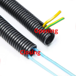 PP insulated corrugated tube flexible conduit wire harness threaded hose plastic protective sleeve outer diameter 7-28mm - Image 3