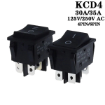 30/35A 125/250V AC High Current,ON/OFF,Special for Eelding Machine,KCD4 Sterling Silver Point,Rocker Power Button Switches - Image 2