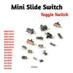 Interruptor On-off Mini Slide Switch SS12d00 SK12D07 SS-12D00G3 SS22F32 MSK-12C01-07 SS23E04 SS12F15 SS12F15VG4