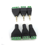 2/3/4 Pole Section 3.5mm audio Male female jack mono stereo connector DC free screw interface terminal block channel plug p - Image 2
