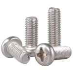 304 Stainless steel M2 M2.5 M3 M3.5 M4 M5 M6 M8 Round Pan Head Phillips Machine Screw Button Head Cap Cross Bolt - Image 3