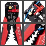 3 in 1 Wire Stripper Self Adjustable Automatic Cable Wire Stripper Crimping Plier Crimper Terminal Cutter Hand Tool - Image 5