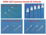 F5 5mm LED Red+Green Light Emitting Diode Common Anode Cathode 3pin 3P Positive Negative Transparent / Fog Type RGB Blue