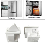 2/3Pin Refrigerator Door Lamp Light Switch For Freezer Parts AC 5A 125V/5A 125V Universal Fridge Household Accessories White New - Image 5