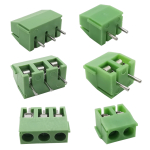 3.96mm KF396 2/3Pin Spliceable PCB Screw Terminal Blocks Wire Connector Pitch 3.96mm Pluggable Plug-in PCB Terminals - Image 2
