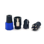 blue 4 Pin NL4FC Speaker Connector Locking Plug and Socket Male Docking Cable Connector Audio Adapter - Image 4