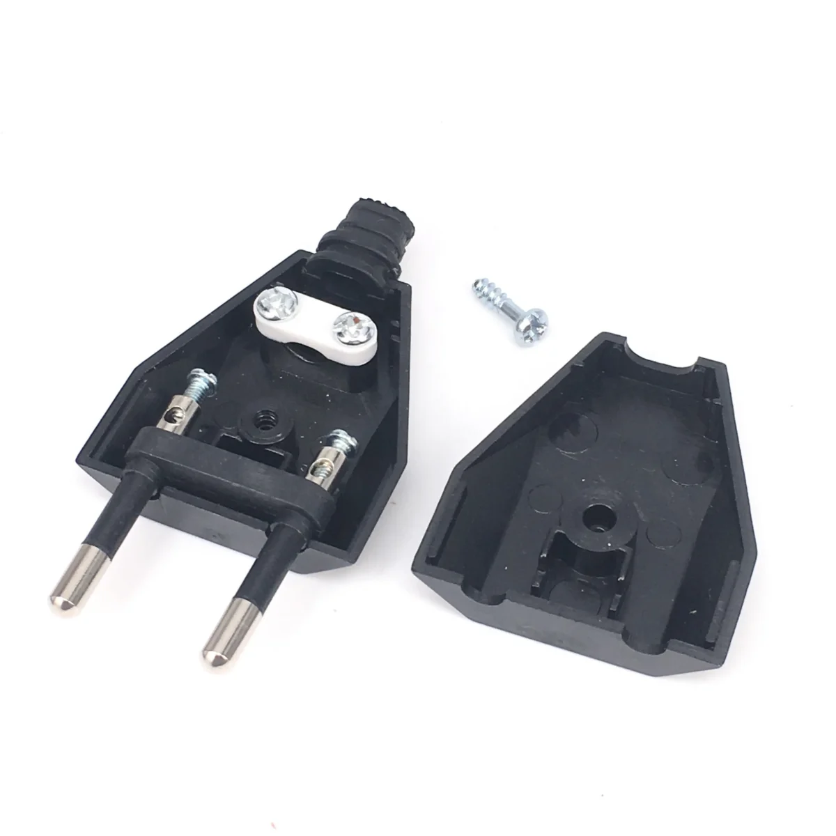 European Plug Electrical Plug 2 pin VDE Power Cord Plug For Lamp Decoration 2.5A 220V Assembly Power plug - Image 6