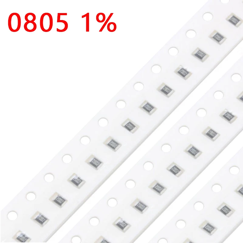 kf-Se8ba08afbe1143829a6355368b695325G-100pcs-0805-1-SMD-Resistor-6-2-6-8-7-5-8-2-9-1-62.webp 0805 1% SMD Resistor 6.2 6.8 7.5 8.2 9.1 62 68 75 82 91 620 680 750 820 910 R K Ohm 6.2K 6.8K 7.5K 8.2K 9.1K 0R~10M - Image 1