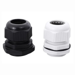Waterproof Cable Gland 10pcs Cable entry IP68 PG7 for 3-6.5mm PG9 PG11 PG13.5 PG16 PG19/21/ White Black Nylon Plastic Connector - Image 5