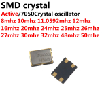 5*7mm 7050 4Pin 8MHZ 10MHZ 11.0592MHZ 12MHZ 16MHZ 20MHZ 24MHZ 25MHZ 26M 27MHZ 30MHZ 32M 50MHz 5070 Active Crystal Os