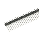 2.54mm Single Row Male 40Pin Connector Header copper needle 17mm straight needle1x40Pin Breakable Pin Connector - Image 5