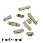 1.25MM Pitch  MICRO JST 1.25 2/3/4/5/6/7/8/9/10 Pin Connector Vertical / Horizontal SMD Pin Header + Housing + Terminal - Image 3