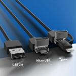 Digital Microscope 3IN1 Type-c Micro USB 50x-1000x Magnification Portable Camera Snake Tube Stand 8 LEDs For Android Phones PC - Image 3