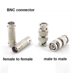 CCTV BNC Female TO Female F Jack cable connector BNC male TO male Coupler Adapter Q9 cable M to M plug p1 - Image 2