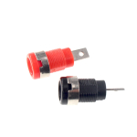 4mm Red&Black Banana Socket Professional Binding Post Nut Banana Plug Jack Connector Nickel Plated For 4mm - Image 6