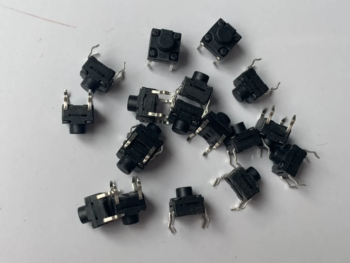 Sealed Waterproof 6x6mm H=4.3/4.5/5/5.5/6/6.5/7/8/9/10/11~15MM 4Pin DIP Key Button Momentary Tact Button Switch 4Pin DIP - Image 5