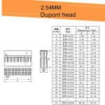 2.54mm Dupont Double Row Plastic Shell 2x2P/2x3/2x4//2x6-2x20P Dupont Connector/Cable Case /Plug Jump Wire Housing - Image 4
