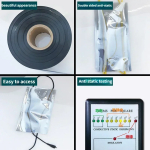Anti Static Roll Material Bag Motherboard Hard Disk Electronic Components Flat Mouth Roll Film Packaging Bag Shielding Bag - Image 6