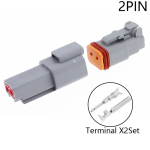 DT 2 3 4 6 8 12 Pin Auto Waterproof Connector Automotive Sealed Electric Male And Female Plug DT06-2S DT04-2P - Image 3