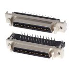 MDR Servo driver SCSI Connector HPCN Slot Type 14/20/26/36/50 pin female plug 180 90 Degree right angle Through Holes pcb - Image 4