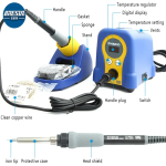 HAKKO FX-888D Digital ESD Soldering Station 70W Adjustable Temperature High Quality for Mobile Phone Repair Tools - Image 2