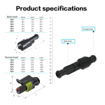 Waterproof Electrical Wire Connector Plug Kit 1/2/3/4/5/6 Pin Seal Quad Bike 12A IP68 Truck Car Automotive Wire Terminals - Image 2