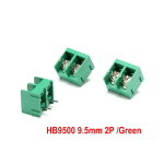 9.5mm Pitch B9500-9.5 2P 3P Fence Type Spliced 300V/30A PCB Screw Connector Terminal Block Connector Green - Image 5