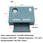 UV EPROM Eraser Professional Stable Ultraviolet Light Timer EPROM Data Erase Tool Semiconductor Wafer (IC) EPROM Erase Radiation - Image 2