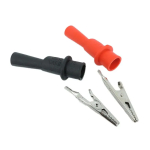 5A 50A Handle Test Probe Metal Alligator Crocodile Clips Connector Connect Socket Plug Black Red for Electrical Car Battery - Image 4