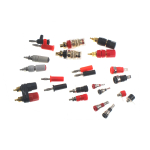 4mm Red&Black Banana Socket Professional Binding Post Nut Banana Plug Jack Connector Nickel Plated For 4mm - Image 2