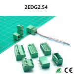 2.54mm 5.08mm pitch 15EDG KF2EDG 3.5mm 3.81mm PCB Screw Terminal Block 2-12Pin Male Plug Female Socket Pin Header Wire Connector - Image 2