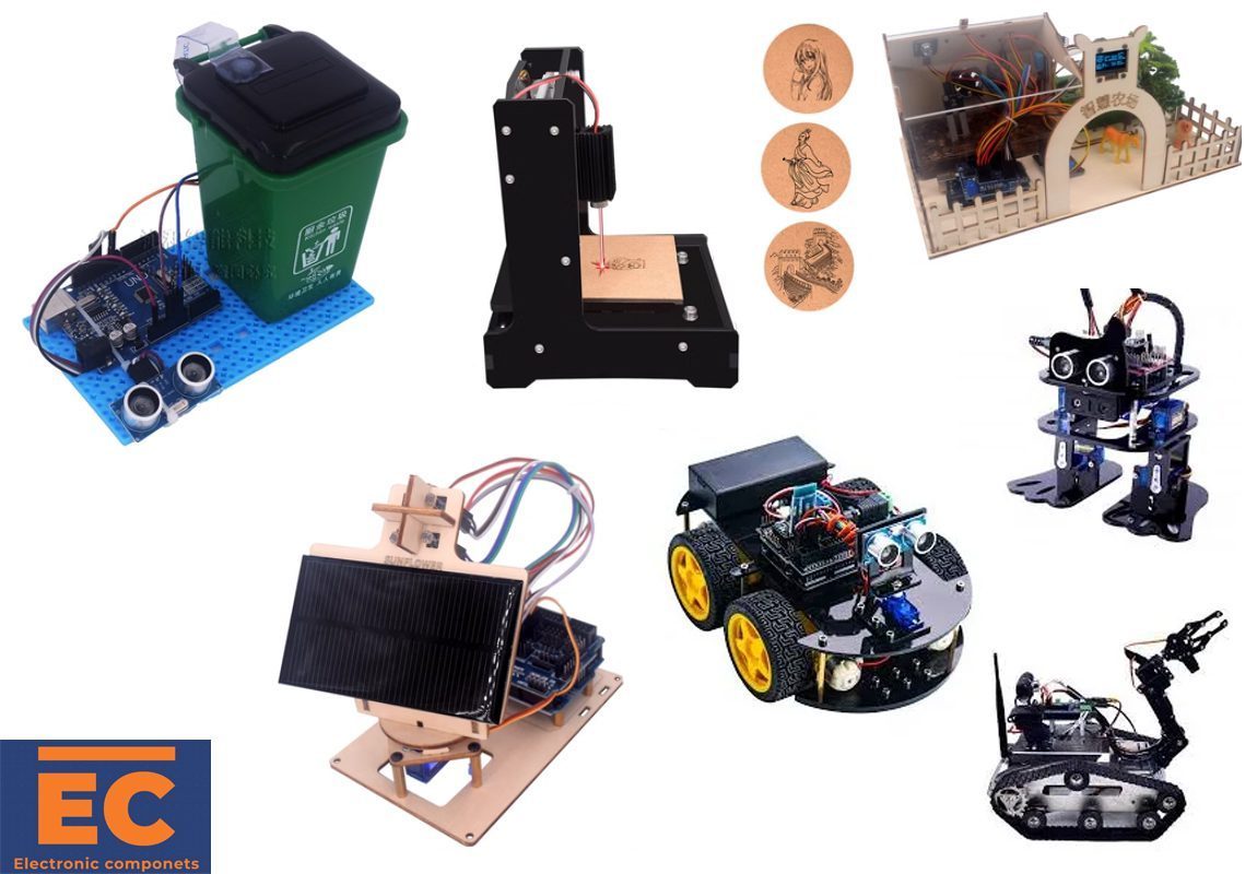 STEAM education DIY KIT Qhebot